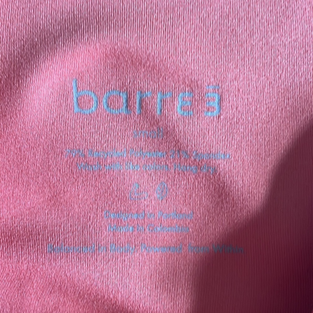 Barre3 Small Orange Leggings - Picture 3 of 3